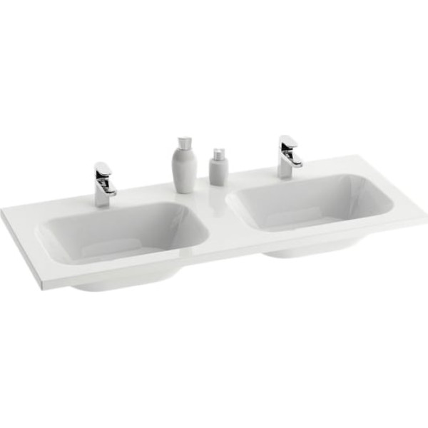Раковина Ravak Chrome 120 двойная, со скрытым переливом