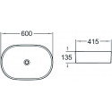 Раковина SantiLine SL-1028