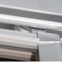 Шторка на ванну GuteWetter Practic Part GV-403A правая 176-180 см стекло бесцветное, профиль матовый хром