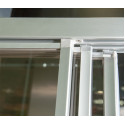 Шторка на ванну GuteWetter Practic Part GV-413A правая 183x80 см стекло бесцветное, профиль матовый хром