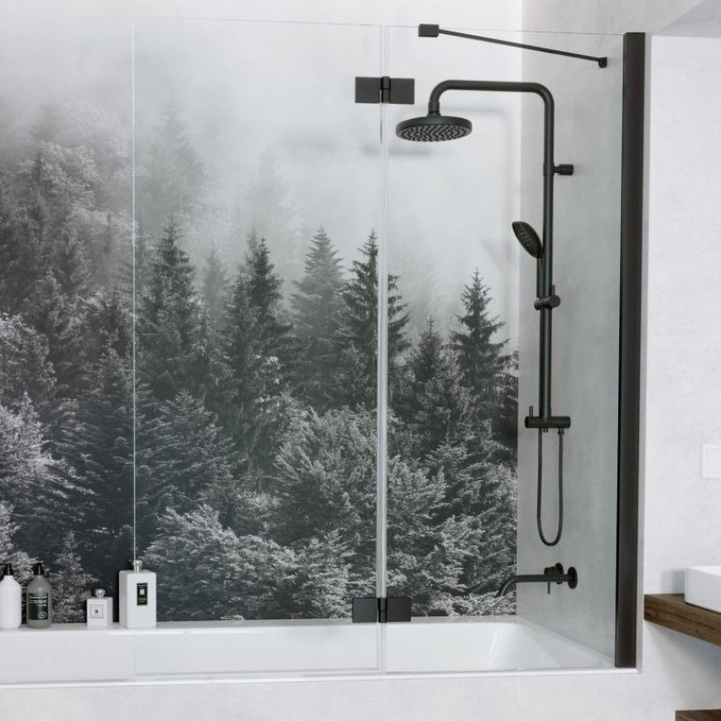 Шторка на ванну Radaway Essenza New Black PND II 120 R