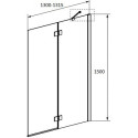 Шторка на ванну Radaway Essenza New PND II 130 R