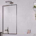 Шторка на ванну Radaway Idea Black PNJ II Frame 60