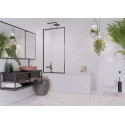 Шторка на ванну Radaway Idea Black PNJ II Frame 60