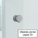Шторка на ванну Vegas Glass ZV 160 07 01 профиль матовый хром, стекло прозрачное