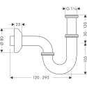 Сифон для раковины Axor 51321000