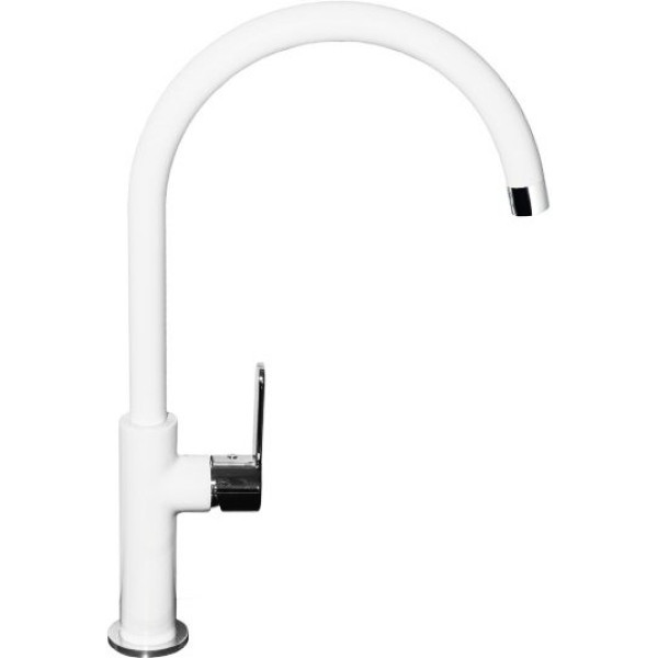 Смеситель Alveus Arc 80 1134890 для кухонной мойки, white