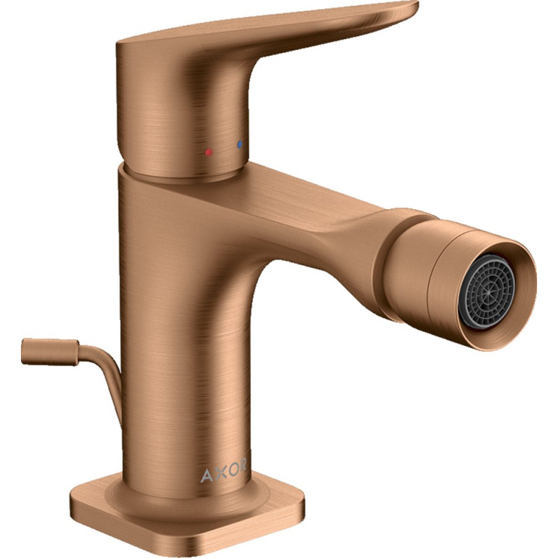 Смеситель Axor Citterio M 34210140 для биде, шлифованная бронза