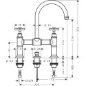 Смеситель Axor Montreux 16510000 для раковины, хром