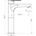 Смеситель BelBagno Loyd LOY LMC CRM для раковины