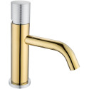 Смеситель Boheme Stick 121-GCR.2 для раковины, gold touch chrome
