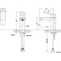 Смеситель Bravat Vega F1121179CP для раковины