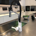 Смеситель Clever Chef 99733 для кухонной мойки, белый