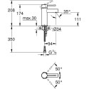 Смеситель Grohe Essence 34294001 для раковины