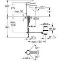 Смеситель Grohe Essence New 32898001 для раковины
