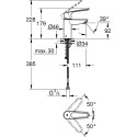 Смеситель Grohe Eurosmart 23986003 для раковины