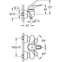 Смеситель Grohe Eurostyle New 33590LS3 для душа