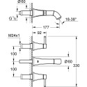 Смеситель Grohe Grandera 20414000 для раковины