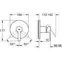 Смеситель Grohe Lineare New 24063001 для душа