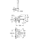 Смеситель Grohe Lineare New 33850001 для ванны с душем