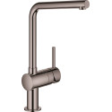 Смеситель Grohe Minta 31375A00 для кухонной мойки, темный графит