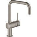 Смеситель Grohe Minta 32488AL0 для кухонной мойки, темный графит матовый