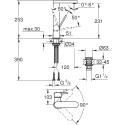 Смеситель Grohe Plus 23873003 для раковины