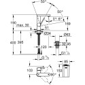 Смеситель Grohe Plus Digital 23958003 для раковины