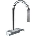 Смеситель Hansgrohe Aquno Select M81 73837000 для кухонной мойки, хром