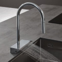 Смеситель Hansgrohe Aquno Select M81 73837000 для кухонной мойки, хром