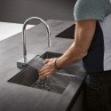 Смеситель Hansgrohe Aquno Select M81 73837000 для кухонной мойки, хром