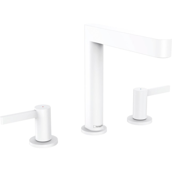 Смеситель Hansgrohe Finoris 160 76034700 для раковины, матовый белый