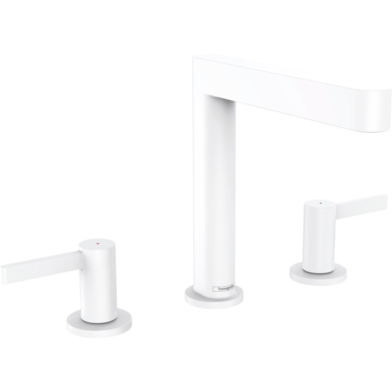 Смеситель Hansgrohe Finoris 160 76034700 для раковины, матовый белый