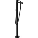 Смеситель Hansgrohe Finoris 76445670 напольный, матовый черный
