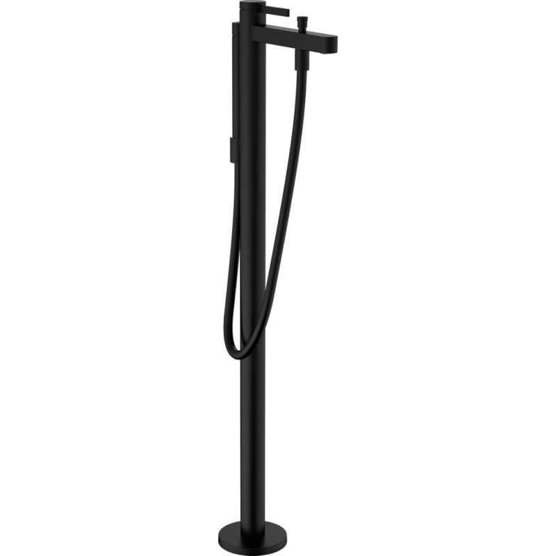 Смеситель Hansgrohe Finoris 76445670 напольный, матовый черный