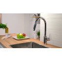 Смеситель Hansgrohe Focus M41 73880000 для кухонной мойки, хром
