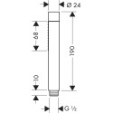 Смеситель Hansgrohe Metropol 32532000 напольный