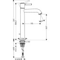 Смеситель Hansgrohe Talis Classic 14116000 для раковины