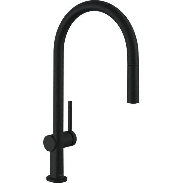 Смеситель Hansgrohe Talis M54 72803670 для кухонной мойки, матовый черный