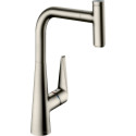 Смеситель Hansgrohe Talis Select M51 73853800 для кухонной мойки, сталь