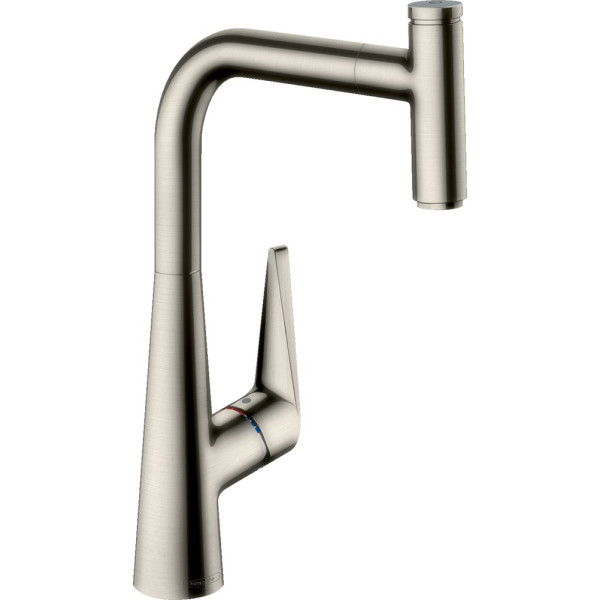 Смеситель Hansgrohe Talis Select M51 73853800 для кухонной мойки, сталь
