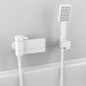 Смеситель IDDIS Slide SLIWT00i02 для ванны с душем, белый