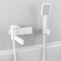 Смеситель IDDIS Slide SLIWT00i02 для ванны с душем, белый