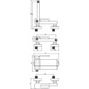 Смеситель IDDIS Slide SLIWT00i02 для ванны с душем, белый