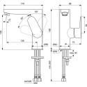 Смеситель Ideal Standard Cerafine O BC555AA для раковины