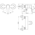 Смеситель Ideal Standard Entella BC235AA для душа