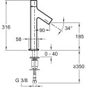 Смеситель Jacob Delafon Talan E10379RU-CP для раковины