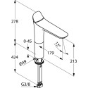 Смеситель Kludi Ambienta 532960575 для раковины