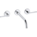 Смеситель Kludi Nova Fonte Puristic 201460515 С ВНУТРЕННЕЙ ЧАСТЬЮ, для раковины
