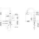 Смеситель Kraus KPF-2230ORB для кухонной мойки